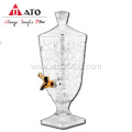 Wholesale Beverage Drinking Glass fruit juice dispenser